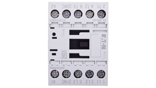 Stycznik mocy 15A 3P 24V AC 0Z 1R DILM15-01(24V50/60HZ) 290097