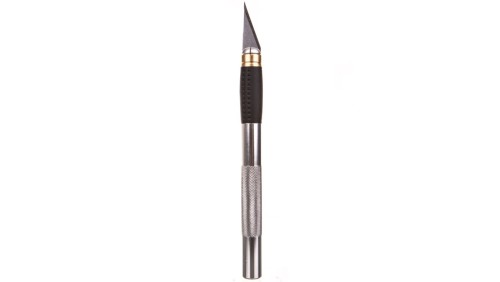 Nóż modelarski 155 mm 3 ostrza metalowy uchwyt 17B703