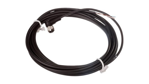 Złącze wtykowe żeńskie M12 kątowe /5m/ XZCP1241L5