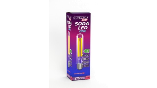 Żarówka LED Soda One 36W 230V E27 T46 filament 6700lm 4000K Helios LED-3136