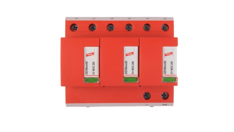 Ogranicznik przepięć Typ T1+T2 3P 25/75kA 1,5kV DEHNventil M TNC 255 951300