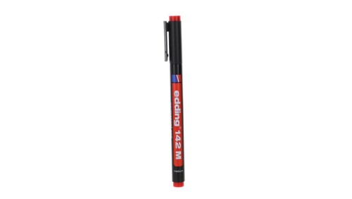 Pisaki do opisywania ręcznego odporne na ścieranie i wodę PN-R 1mm czerwony E04ZP-01090200203