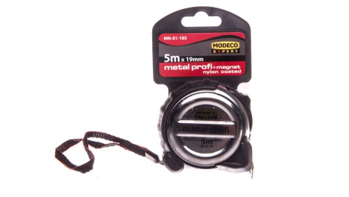 Miara zwijana 5 m x 19 mm Metal Profi Modeco Expert MN-81-185 /1 szt./