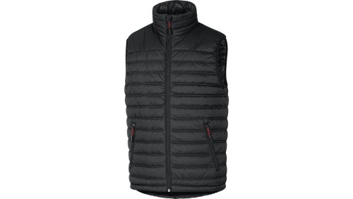 Kamizelka puchowa z poliamidu Ripstop powlekanego Pu kolor czarny rozmiar 3XL GDOONNR3X