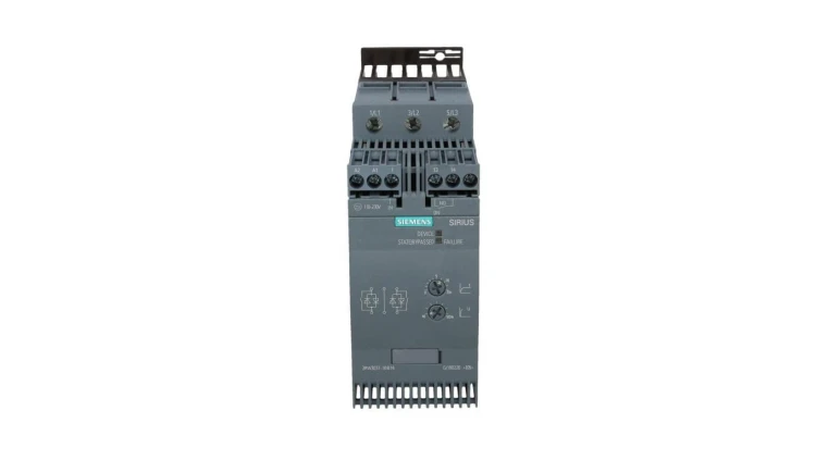 Softstart 3-fazowy 200-480VAC 63A 30kW/400V Uc=110-230V AC/DC S2 3RW3037-1BB14