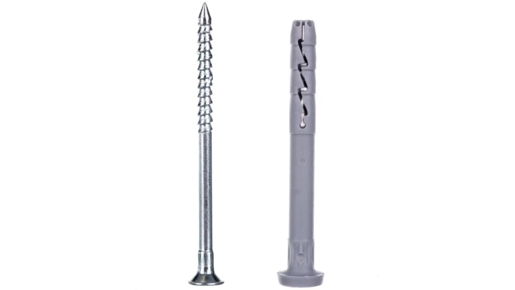 Kołek wbijany szybkiego montażu Koelner FX-06C060 6 x 60 mm z kołnierzem cylindrycznym /100 szt./