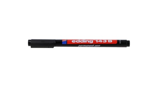 Pisaki do opisywania ręcznego odporne na ścieranie i wodę PG-S 1-3mm czarny E04ZP-01090300103