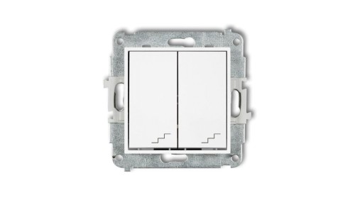 MINI Łącznik podwójny schodowy biały MWP-33