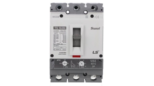 Wyłącznik kompaktowy LS Electric 3polowy In=160A ATU 0105025800 TS160N ATU 160A 3P