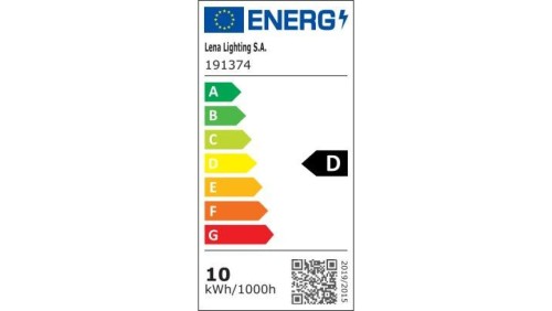 Plafoniera LED GAMMA LED BASIC 280 10W 1240lm 840 IP54 II kl. OPAL 280mm 191374