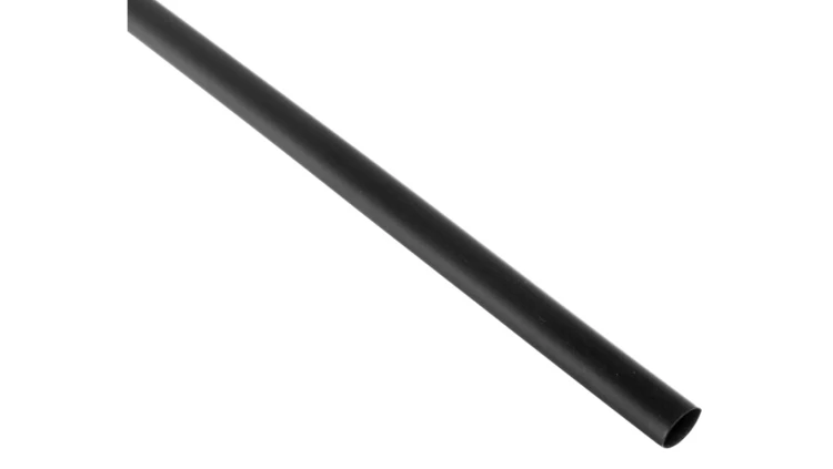 Rura termokurczliwa cienkościenna, odcinki 1m, CR 4,8/2,4 czarna, 427531 /50szt./