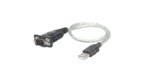 Konwerter Adapter USB na RS232/COM/DB9 M/M na Kablu 45cm 205146