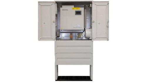 Kompensator aktywny mocy biernej z funkcją redukcji harmonicznych Sinexcel ASVG 50kVar w wykonaniu szafowym ASVG 50 CABINET