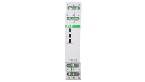 Przetwornik sygnału CIĄGŁY-IMPULS 230V AC 2Z 8A PSI-02-230V