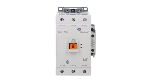 Stycznik LS Electric, 75A w AC-3, moc 37kW, napięcie cewki 24VDC, styki pomocnicze 1a1b 1382016400 MC-75A 24VDC 1A1B