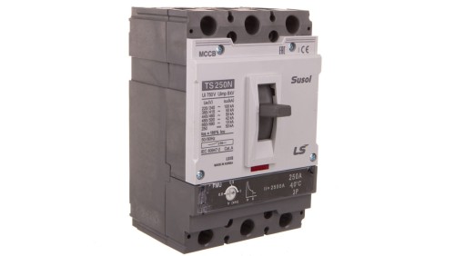 Wyłącznik kompaktowy LS Electric 3polowy In=400A ETS elektroniczny 0108005100 TS400N ETS400 3P