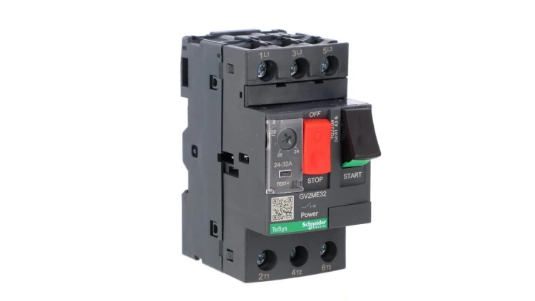 TeSys Deca Wyłącznik silnikowy 3P 15kW 24-32A GV2ME32