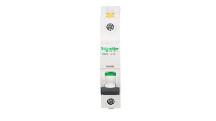 Wyłącznik nadprądowy 1P C 2A 6kA AC iC60N-C2 Acti9 A9F04102