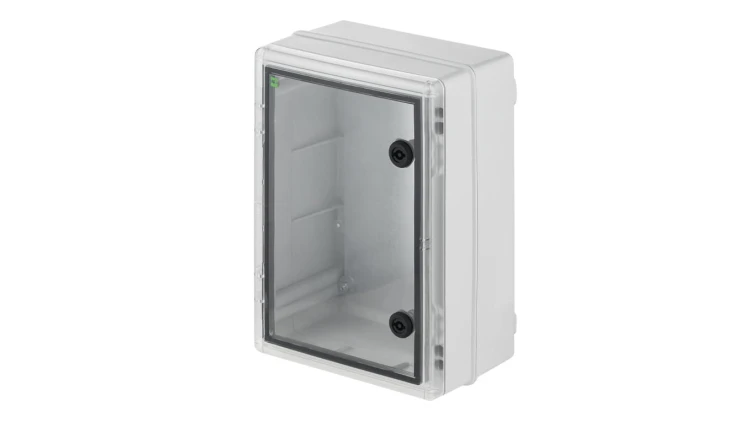 INDUSTRIAL Szafka rozdzielcza hermetyczna SR2 252x352x162mm 400V IP65 transparentna 2754-01