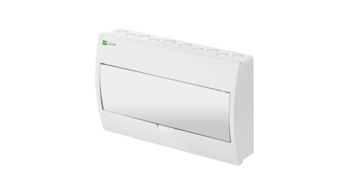 Rozdzielnica modułowa Elegant 1x18 natynkowa IP40 N+PE drzwi białe 2404-00