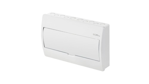Rozdzielnica modułowa Elegant 1x12 natynkowa IP40 N+PE drzwi białe 2423-00