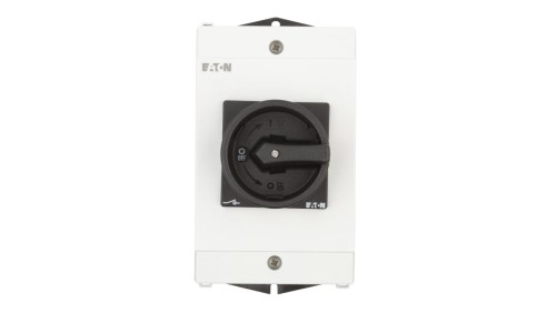 Łącznik krzywkowy 0-1 3P 25A 1Z 1R w obudowie IP65 P1-25/I2/SVB-SW/HI11 207295