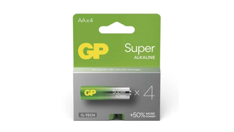 Bateria alkaliczna LR6 / AA 1,5V SUPER 4PP /4szt./ B01214