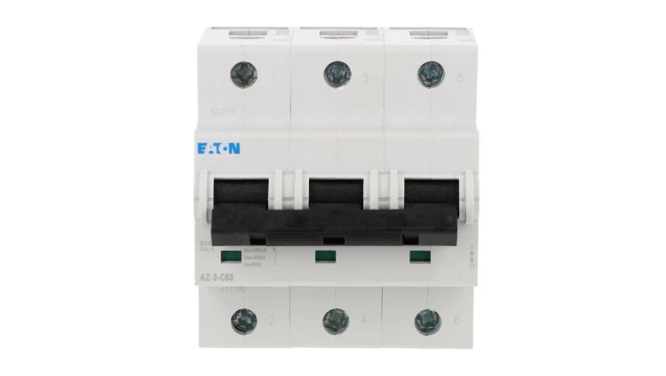 Wyłącznik nadprądowy 3P C 63A 25kA AC AZ-3-C63 211796