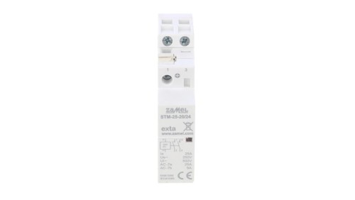 Stycznik modułowy instalacyjny 25A 2Z 24V AC/DC typ: STM-25-20/24V EXT10000289