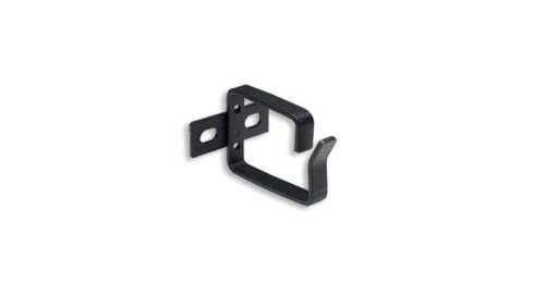 Pojedynczy uchwyt organizer kabli do szaf rack 19, czarny 919586