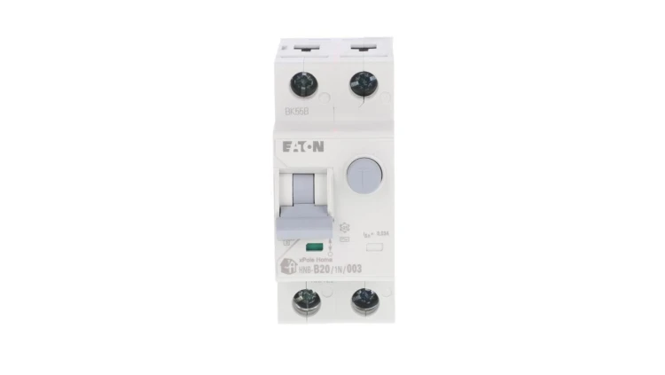 Wyłącznik różnicowo-nadprądowy 2P 20A B 0,03A typ AC xPole Home HNB-B20/1N/003 195122