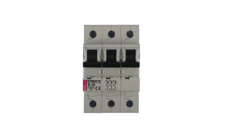 Wyłącznik nadprądowy 3P B 20A 10kA AC ETIMAT10 002125717