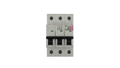 Wyłącznik nadprądowy 3P B 63A 6kA AC ETIMAT10 002125722