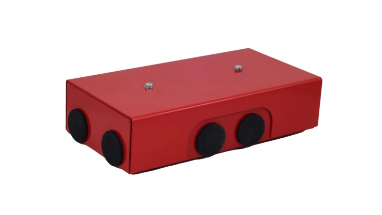 Puszka przeciwpożarowa PIP-5A R4x2x4,4x3x4 prostokątna, E90, rozgałęźna, wymiary 92x47x174mm, czerwony 84625616