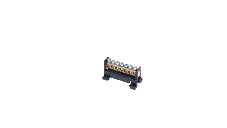 Listwa zaciskowa na szynę L7 fazowa 7-torowa 16mm² 400V AC 63A czarna 81700007