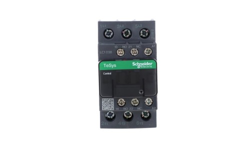 TeSys Deca Stycznik mocy 38A 3P 400V AC 1Z 1R LC1D38V7