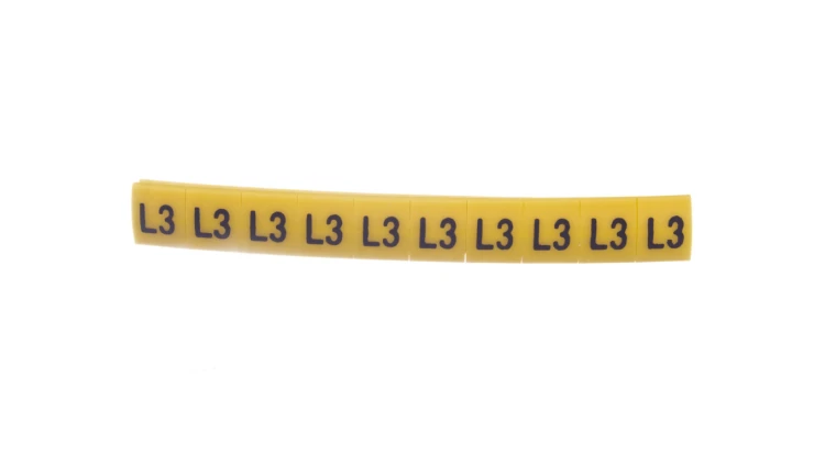 Oznacznik do złączek EZ-5/L3 żółty R34RR-02050306900 /100szt./