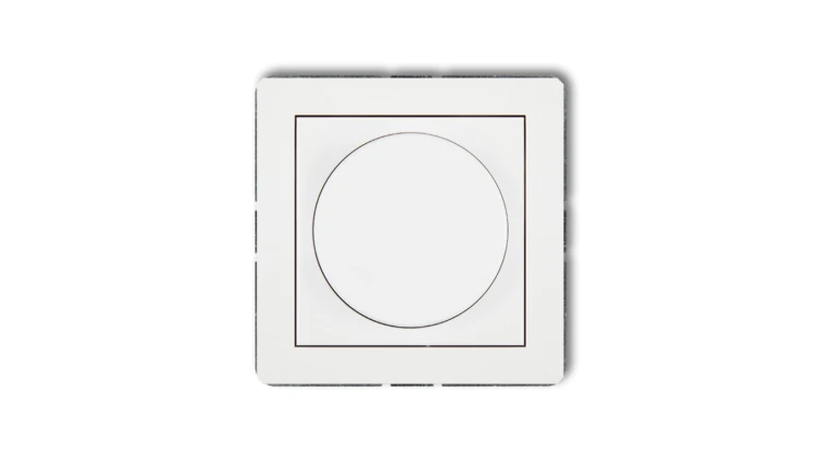 DECO Ściemniacz elektroniczny przyciskowo-obrotowy biały DRO-1