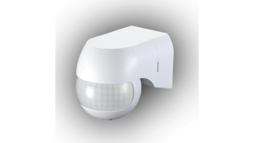 Czujnik ruchu na podczerwień 800W/400W nadtynkowy IP44 zasięg 12m CR-PIR3/ON/BIAŁY