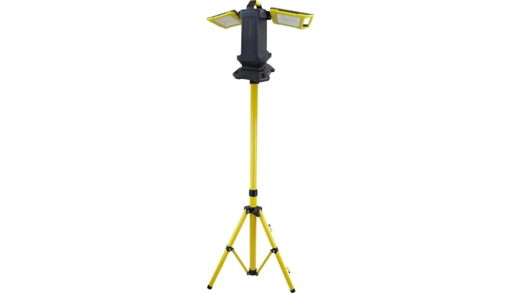 Lampa warsztatowa LED HERCULES 2x25W 4000lm i 2000lm 6500K IP54 na statywie GW-0032