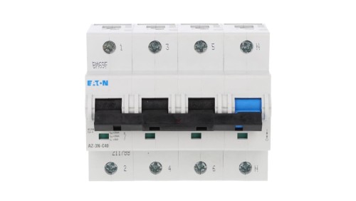 Wyłącznik nadprądowy 3P+N C 40A 25kA AC AZ-3N-C40 211788