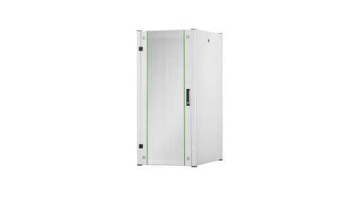 Szafa sieciowa stojąca Hyper Pro 19 26U rack 600x800, drzwi przód szyba, szary, 1000kg DN-51005