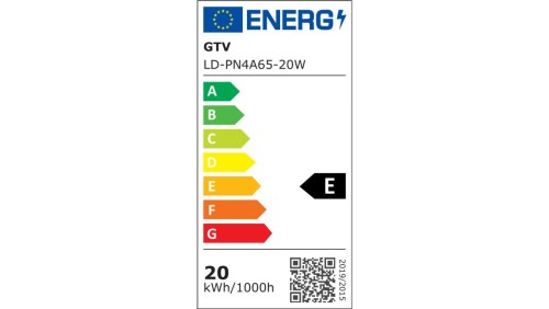 Żarówka LED E27 A65 20W 2400lm 4000K AC180-250V 200st. LD-PN4A65-20W