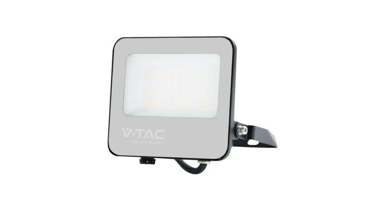 Projektor LED 30W 5550lm 6500K 185LM/W IP65 Czarny 5 Lat Gwarancji 9891-5