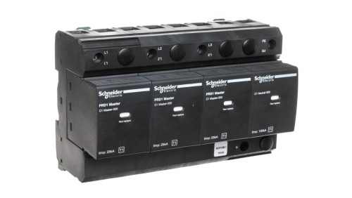 Ochronnik przeciwprzepięciowy Typ T1 4P 100kA z sygnalizacją PRD1 MASTER 16363
