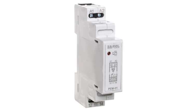 Przekaźnik elektromagnetyczny 24V AC/DC 16A PEM-01/024 EXT10000091
