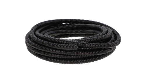 Rura ochronna stalowa pokryta PCV WOT 9 czarna E03DK-10030202201 /10m/