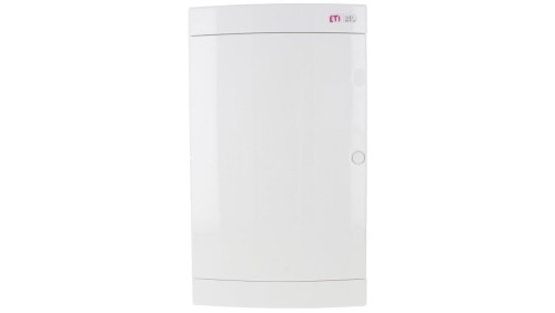 Rozdzielnica multimedialna 3x12 natynkowa wyposażona w płytę i gniazdo / IP 40 400V AC / ECT36PO MEDIA 001101303