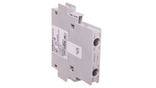 Styki pomocnicze 1Z 1R montaż boczny pierwszy blok S6 do S12 przył śrubowe SIRIUS 3RH1921-1EA11