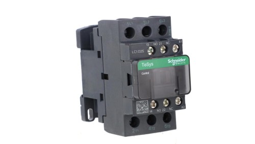 TeSys Deca Stycznik mocy 25A 3P 400V AC 1Z 1R LC1D25V7
